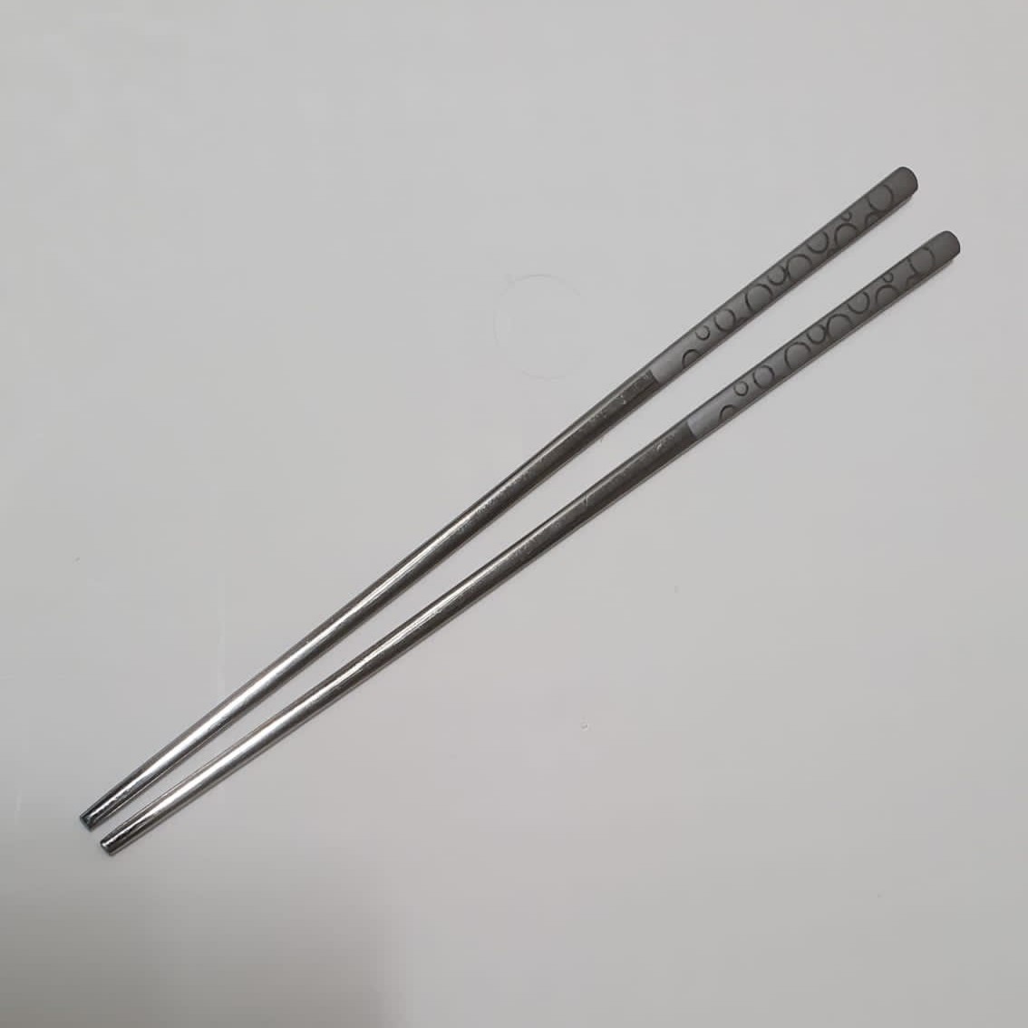 2 Paia Di Bacchette Coreane In Acciaio Inox Con Cucchiaio, Stoviglie Tradizionali, Design Minimal, Rivestimento Titanio
