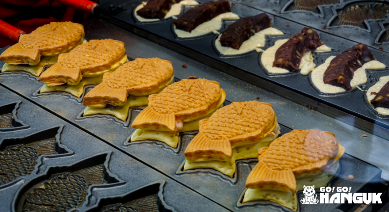 Bungeoppang, typical dessert to eat in autumn in Korea