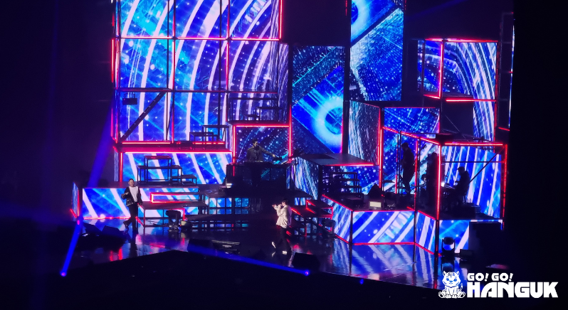 Palco di un concerto K-pop