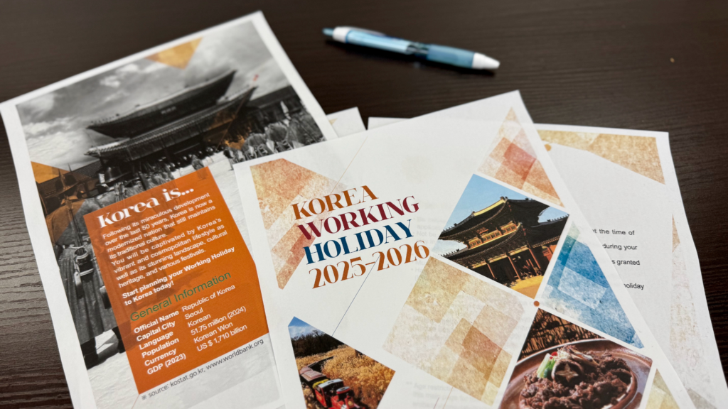 Guida completa sul visto H-1 per la Corea - Working holiday visa