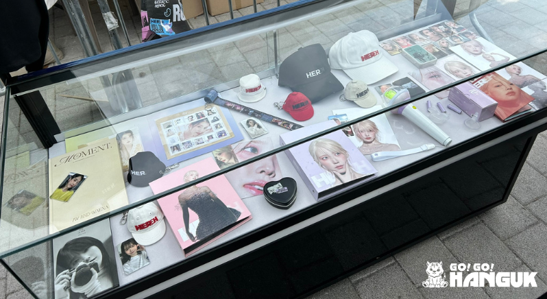 Merchandising di K-pop idols